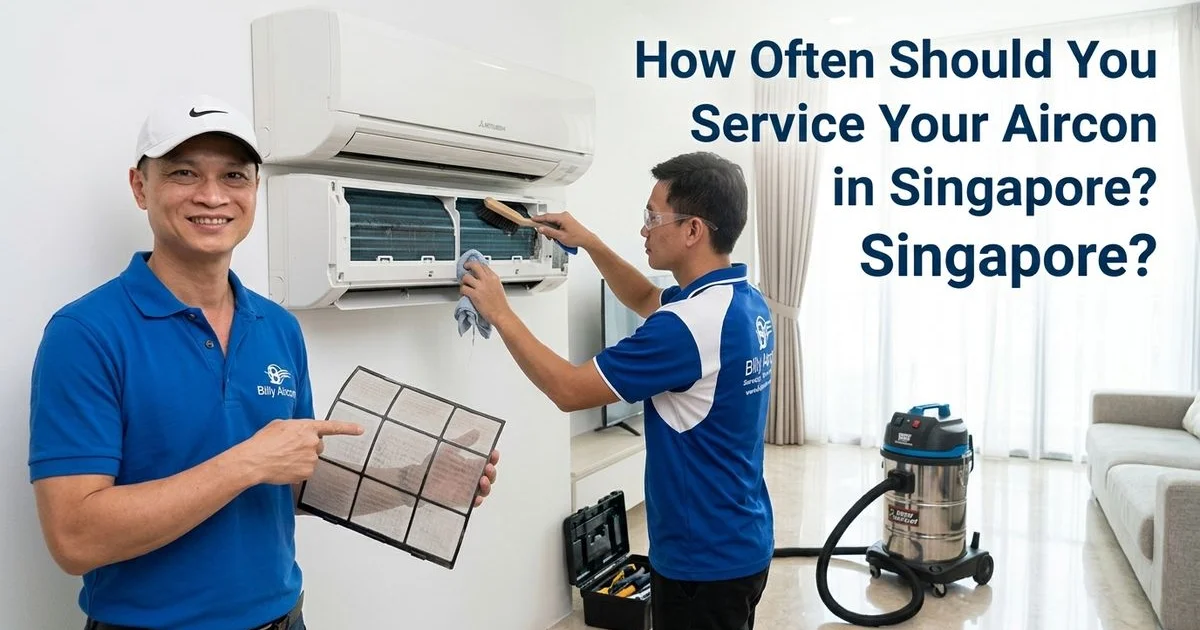 How Often Should You Service Your Aircon in Woodlands?