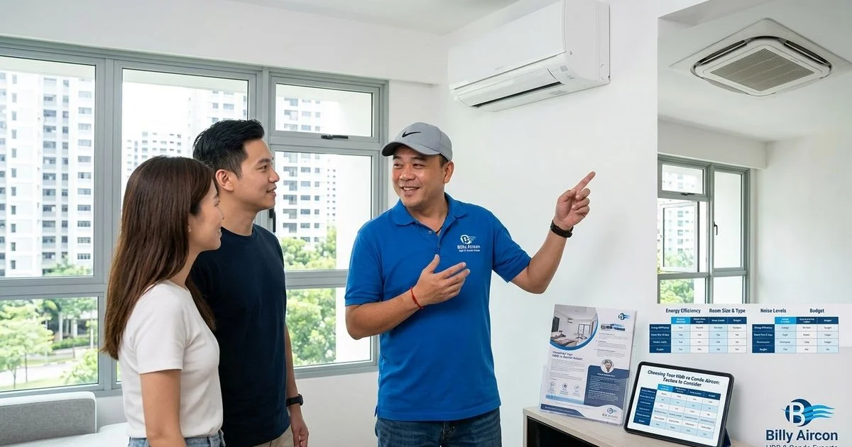 How to Choose the Right Aircon for Your Woodlands HDB or Condo