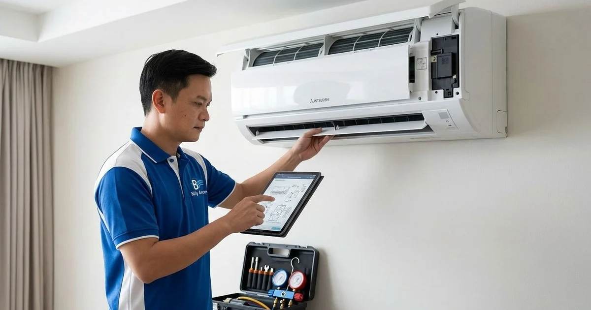 Mitsubishi Aircon Servicing Woodlands