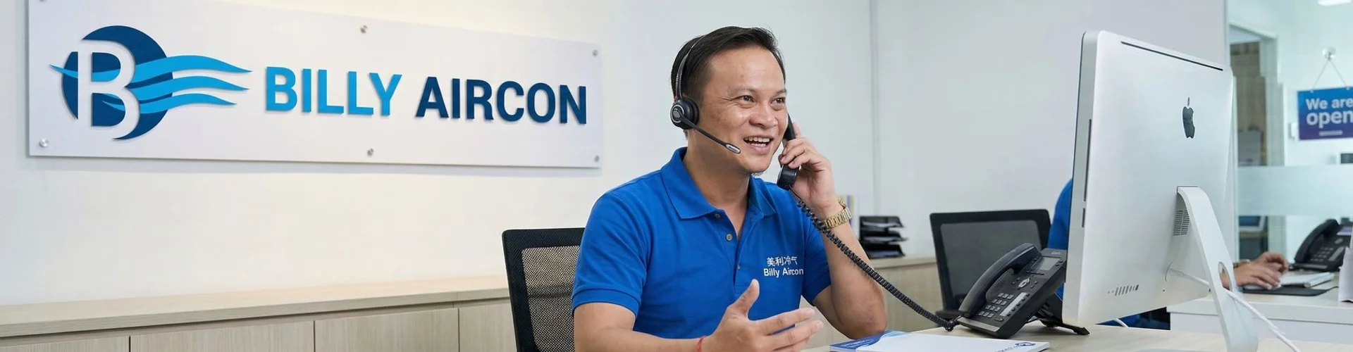 Contact Billy Aircon for professional aircon servicing